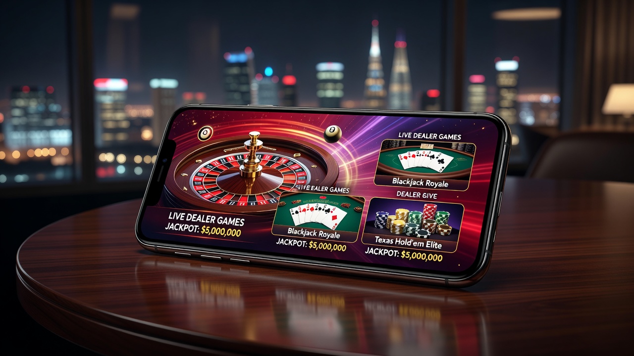 Melhores casinos online - casino móvel