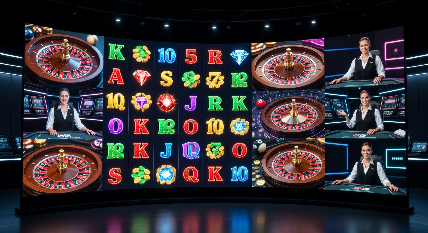 Variedade de jogos e fornecedores de software - melhores novos casinos online